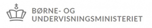 Boerne- og Undervisningsministeriet logo